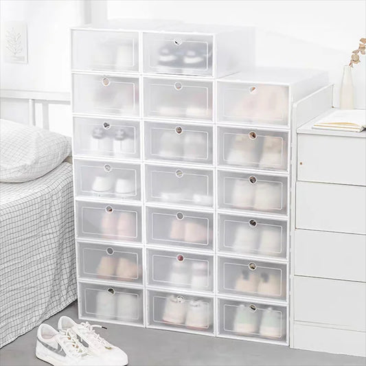 Foldable Shoe Storage Organizer Box