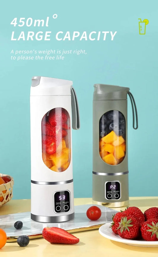 Portable USB Smoothie Blender Bottle