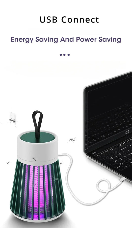 Silent USB Mosquito Killer Lamp – Safe & Powerful Insect Zapper