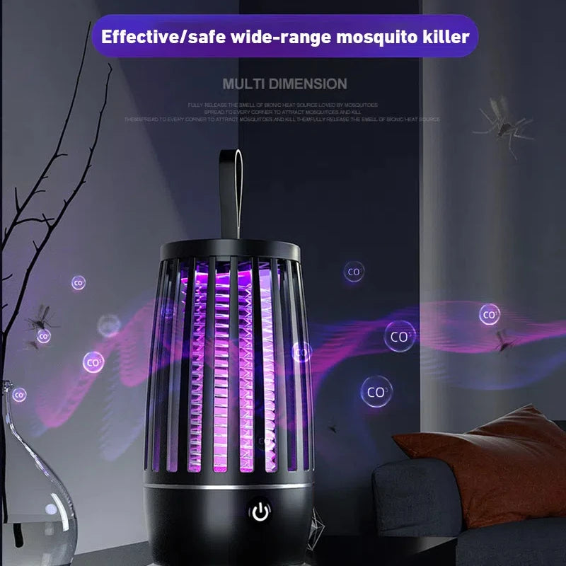 Silent USB Mosquito Killer Lamp – Safe & Powerful Insect Zapper