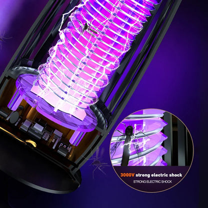 Silent USB Mosquito Killer Lamp – Safe & Powerful Insect Zapper