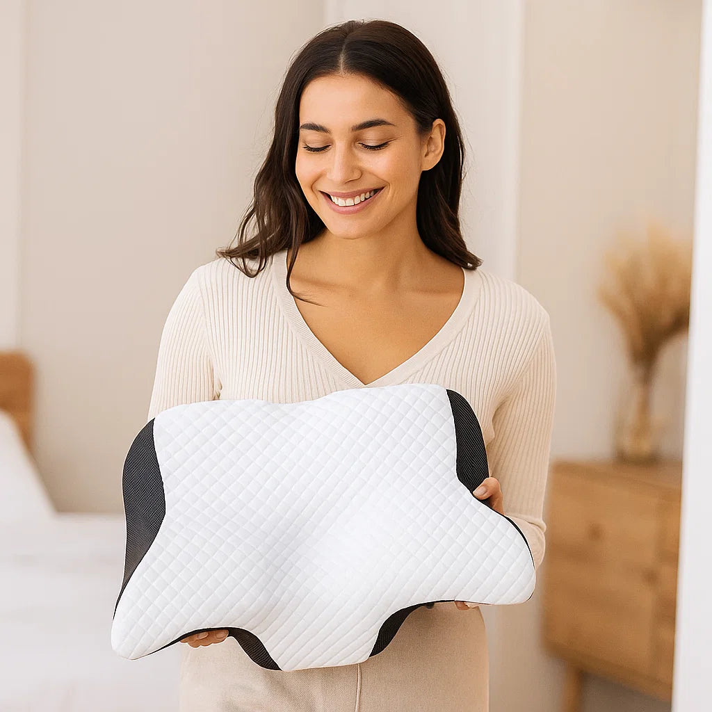 🌙 Sleep Like Never Before – Ergonomic Memory Foam Pillow 🛌