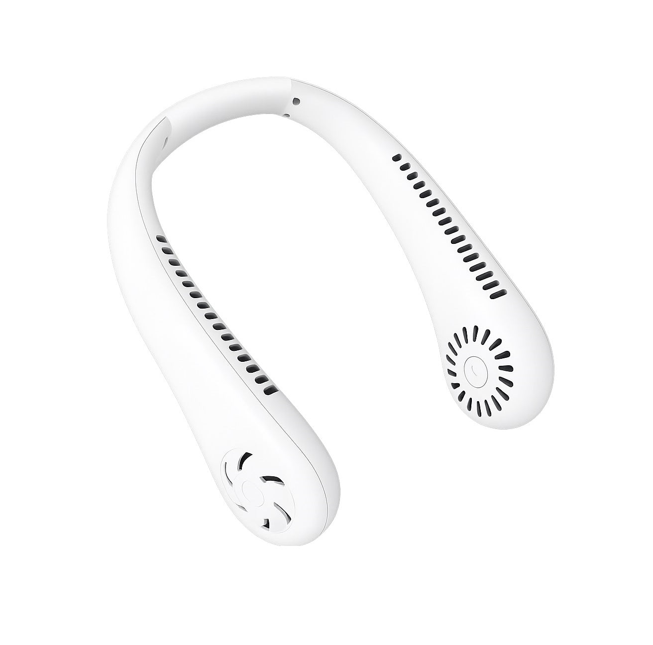 Your Personal AC: Portable 4000 mAh Neck Fan with 3 Adjustable Speeds
